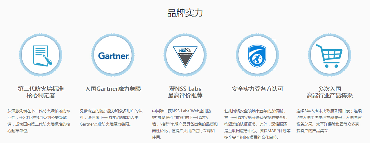 深信服NGAF下一代防火墻